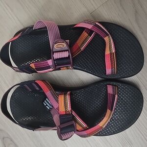Chaco Z/1 classic sandals Brandy Red Velvet Wm 5